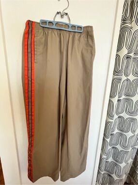 Urban Outfitters Track Pants with Orange Side Stripes